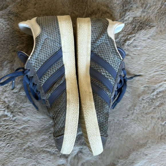 Adidas Gazelle Snake Purple Lavender Sneakers 8 - Picture 2 of 10